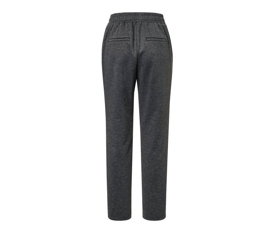 Graue Joggpants von hinten gezeigt.