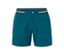Petrolfarbene Badeshorts.