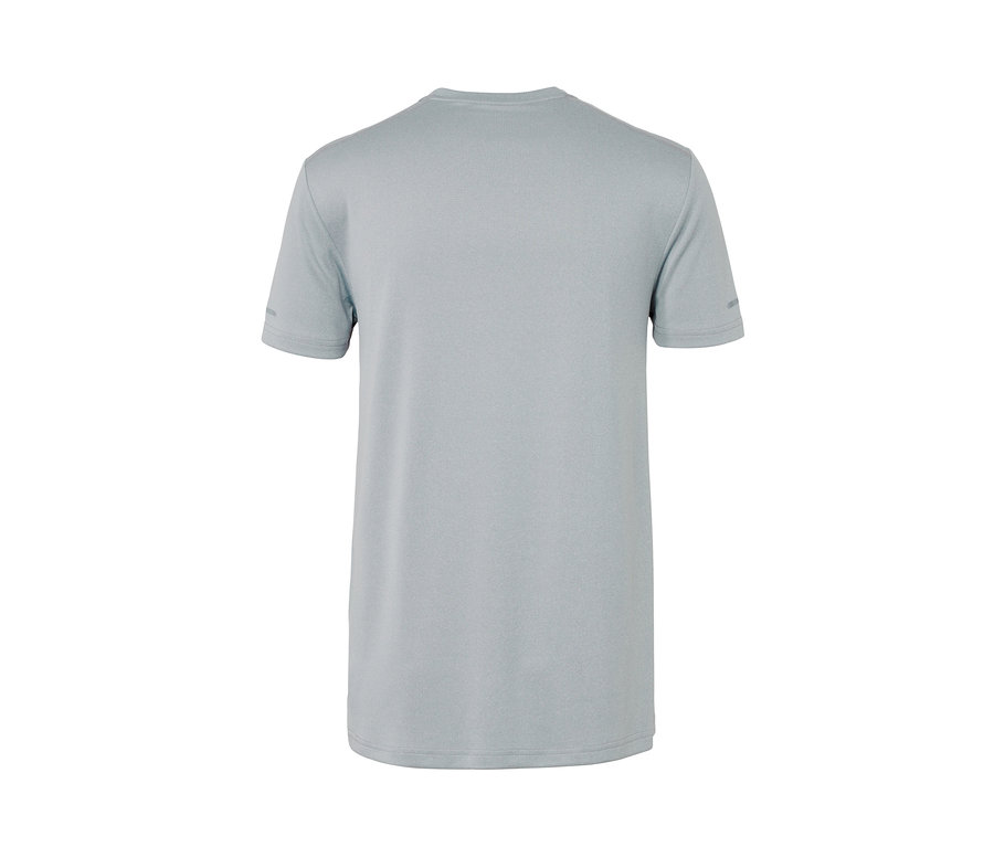 Funktionsshirt, grau meliert.