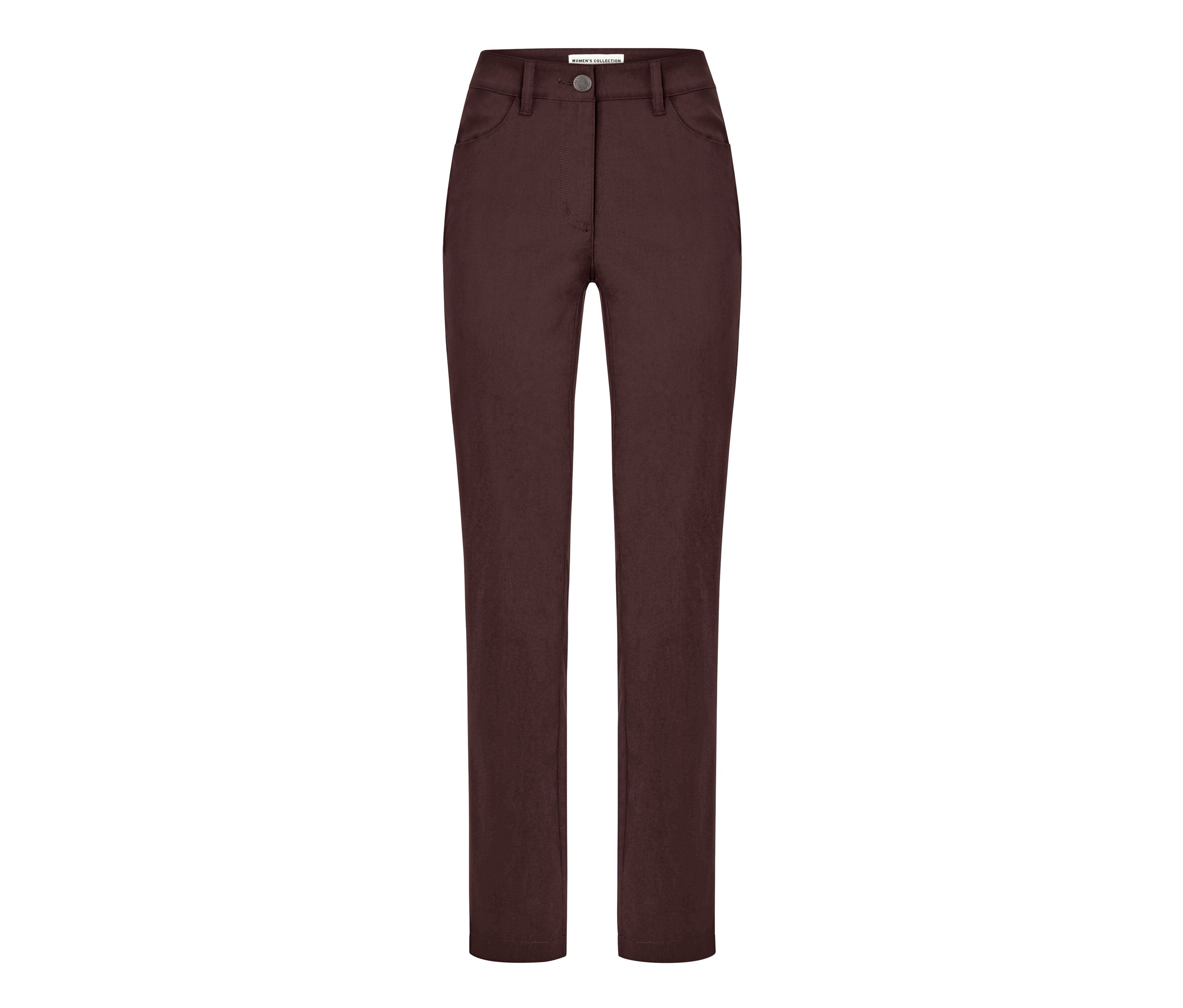 Tchibo - Bengalin-Hose - Damen - Gr. 42 - dunkelbraun