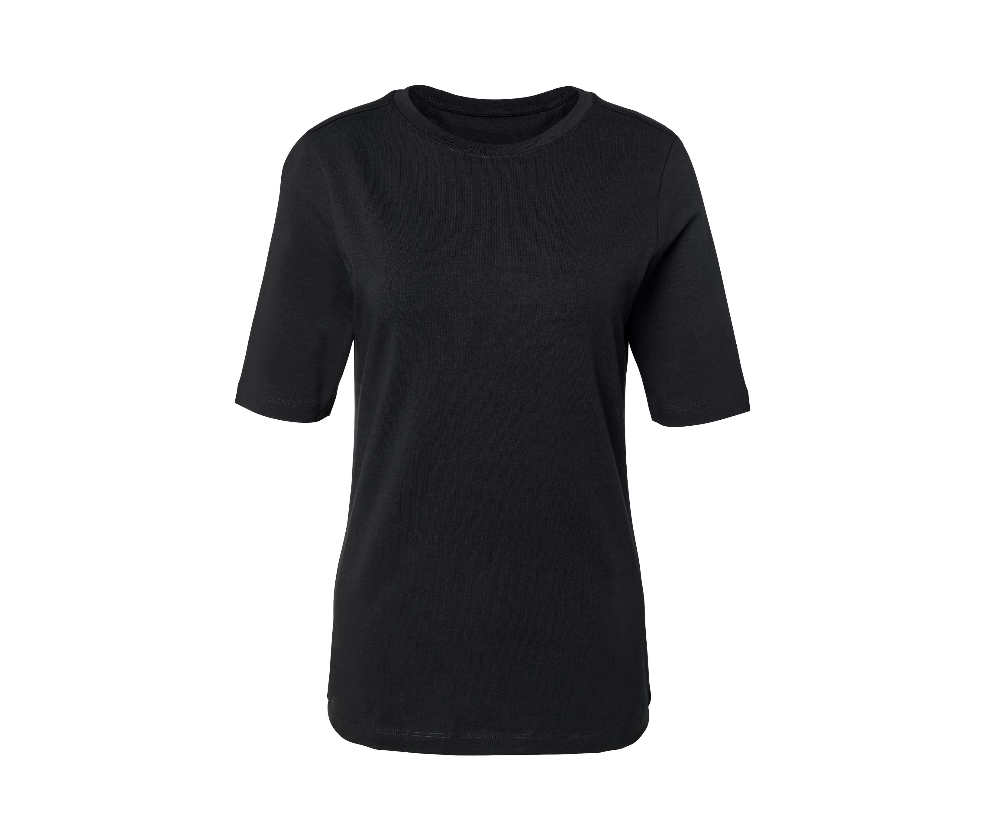 Tchibo - Halbarmshirt - Damen - Gr. XL - schwarz