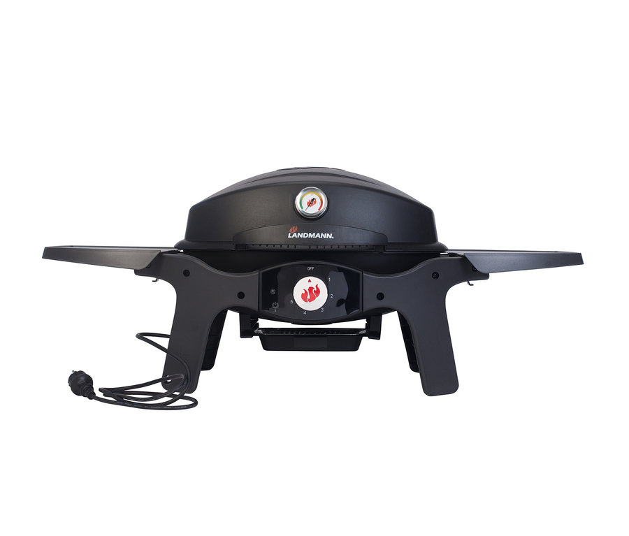 Schwarzer Landmann Elektrogrill »12975 Pantera 2.000 W«.