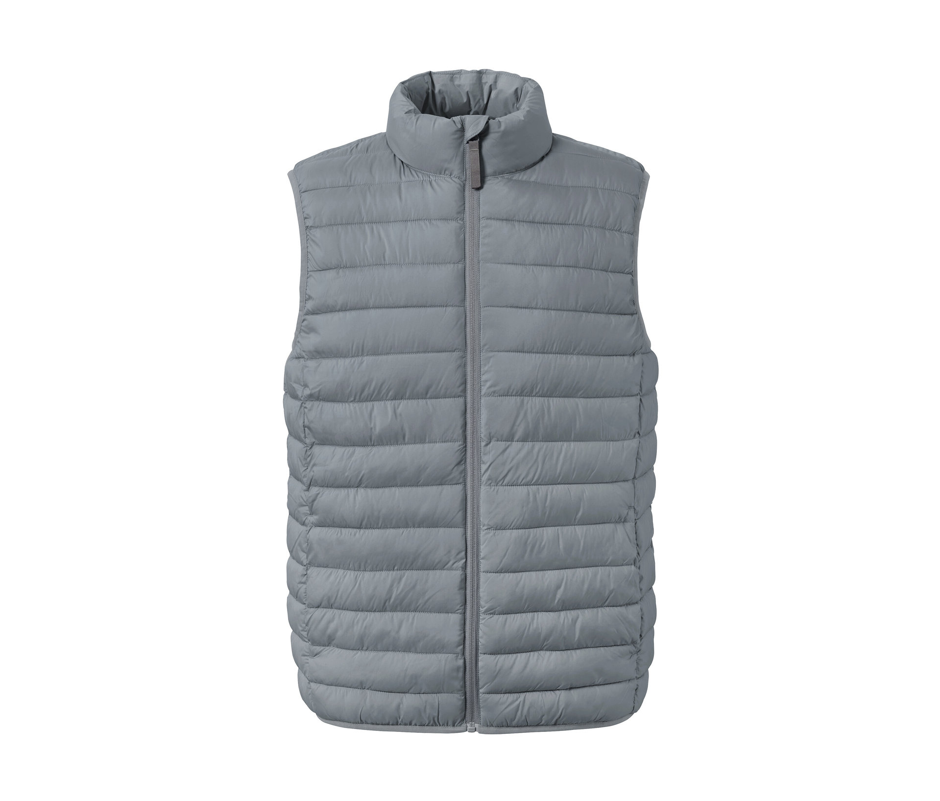Verstaubare Steppweste - Herren - Gr. M - grau - grau