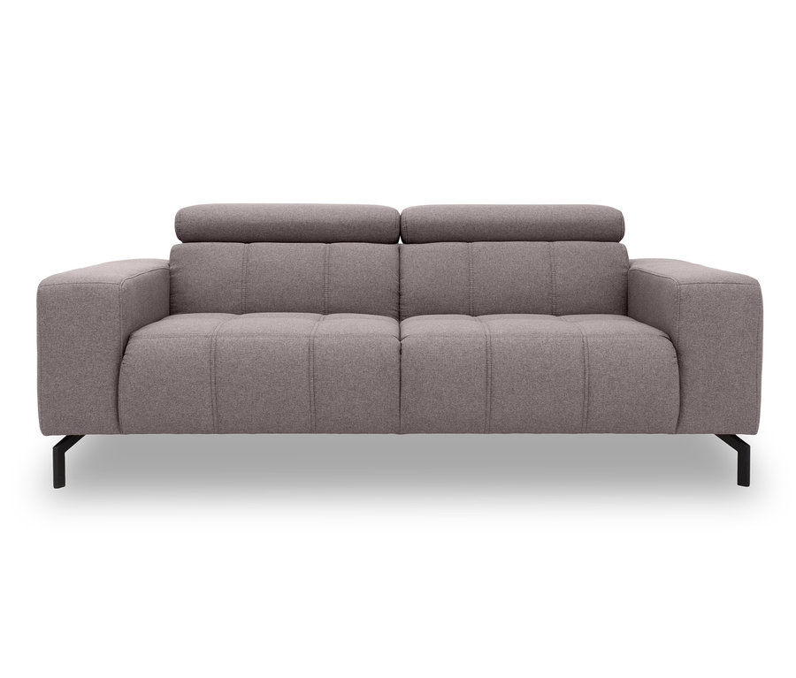 Hellgraues 2-Sitzer Sofa »Cunelli«.