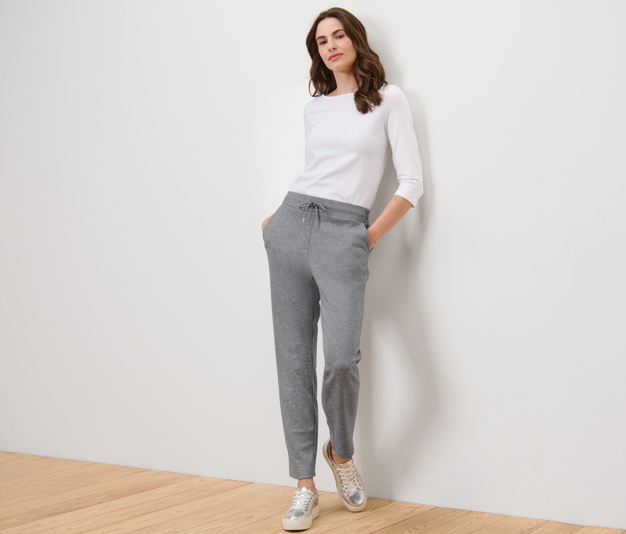 Thumbnail - Tchibo - Joggpants - Damen - Gr. L - grau