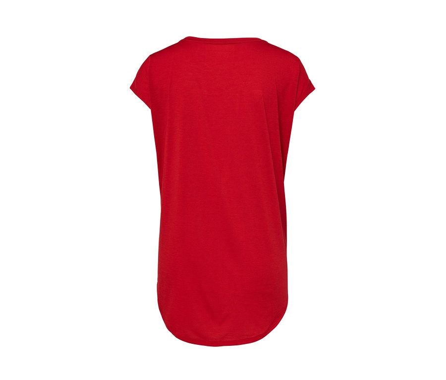 Rotes Sportshirt.