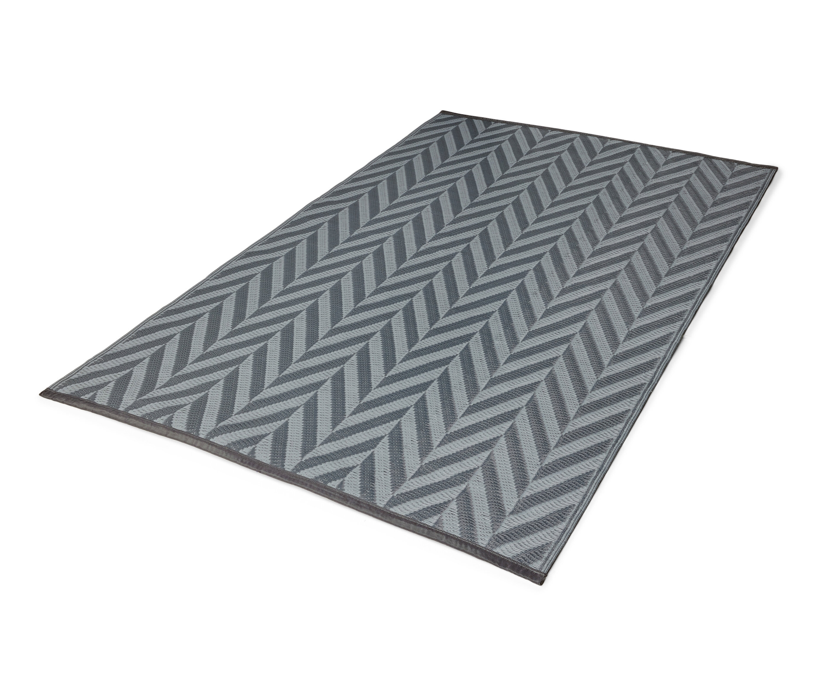 Outdoor-Teppich - anthrazit - anthrazit