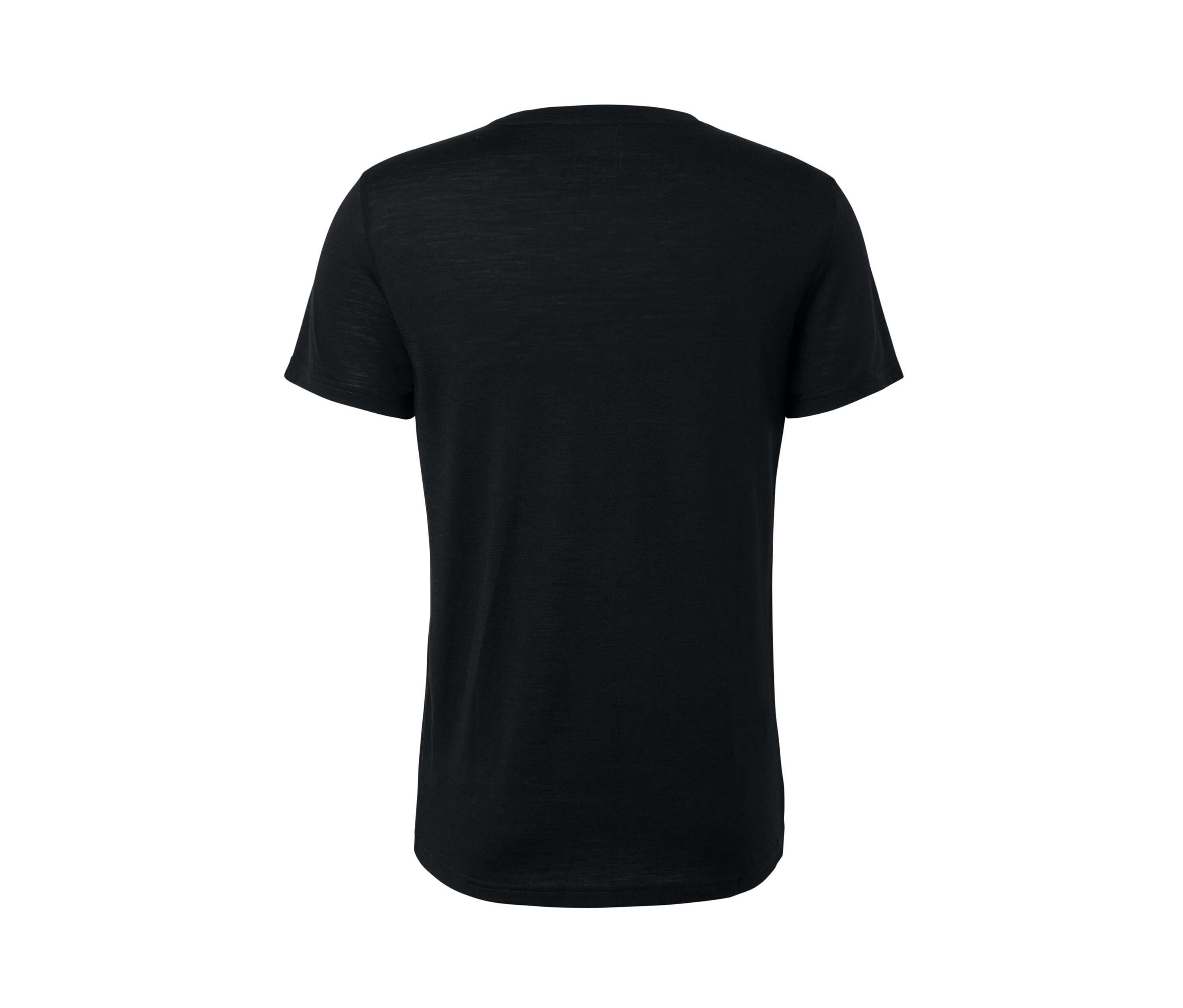 Thumbnail - Tchibo - 2 T-Shirts mit Merinowolle - Herren - Gr. S - schwarz