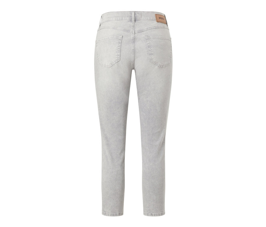 Helle graue Angels Jeans »Ornella Seam« Slim Fit 7/8.