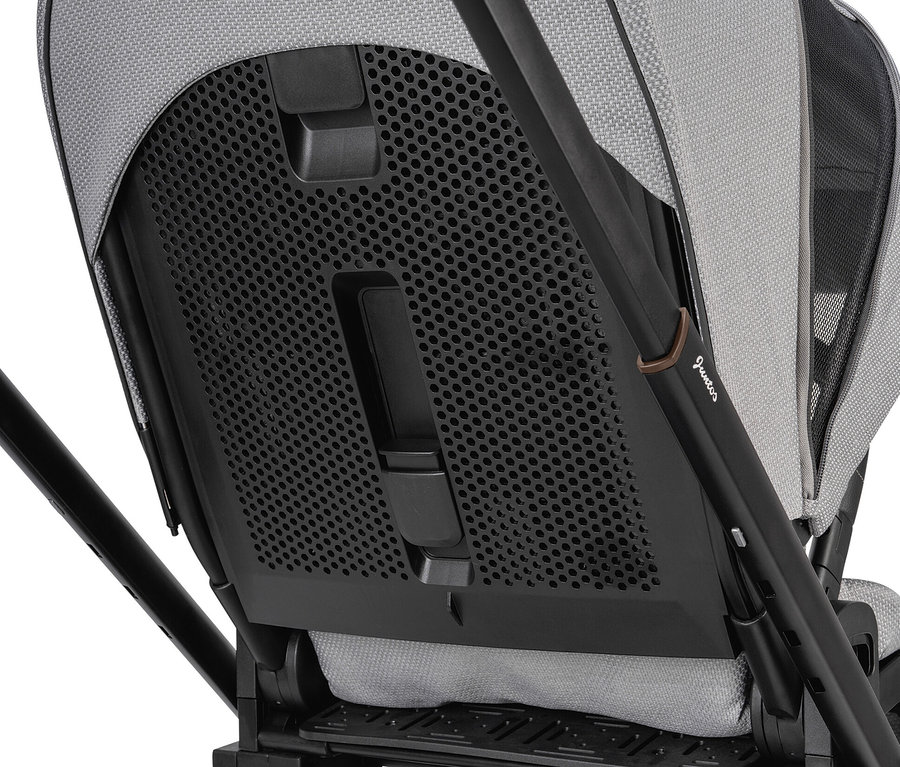 Detailansicht von hinten des Osann Kombi-Kinderwagen Juntos, rock.