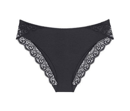 Triumph Amourette Tai Slip, black