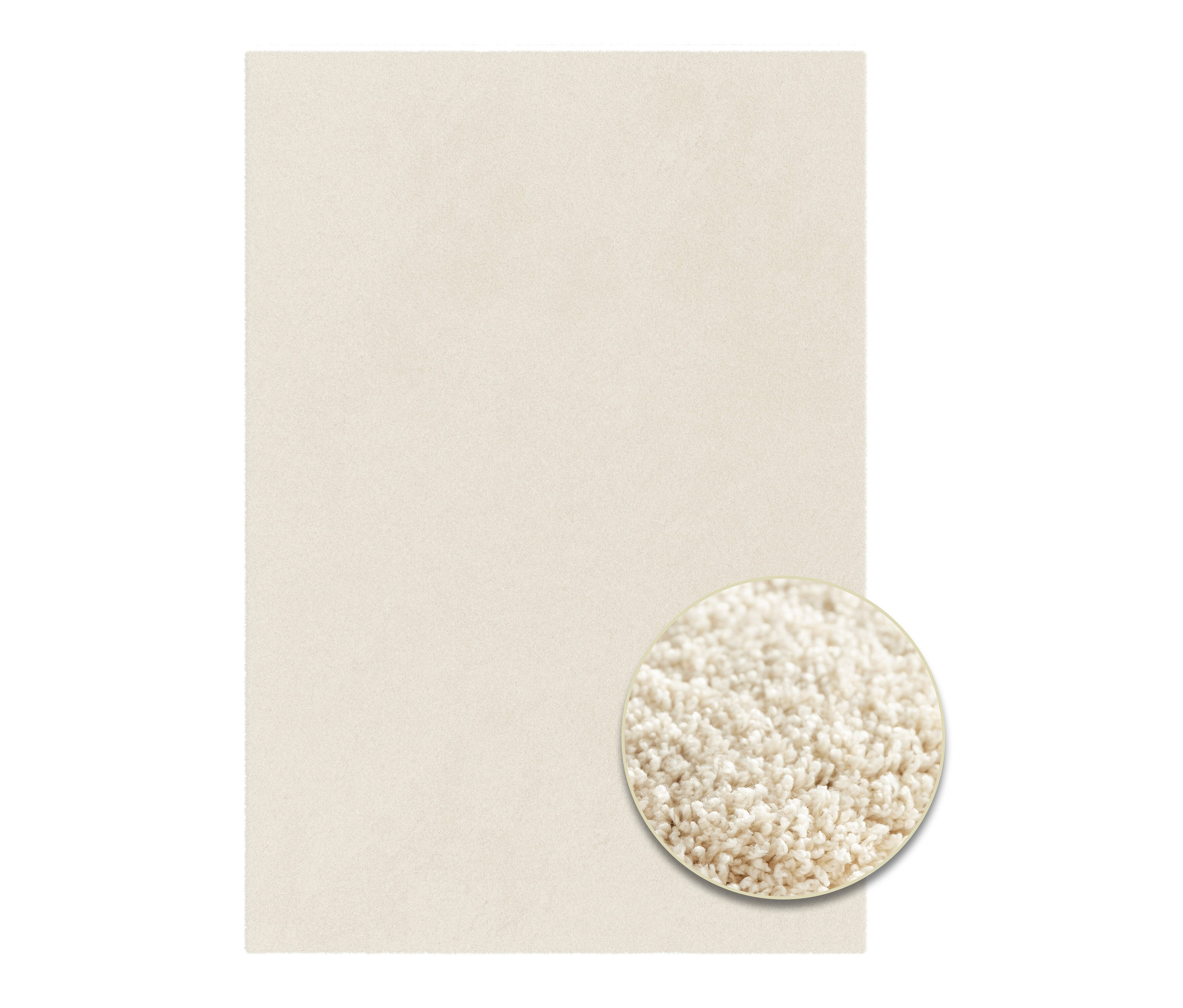 Tchibo - Teppich »Mellow« - weiß