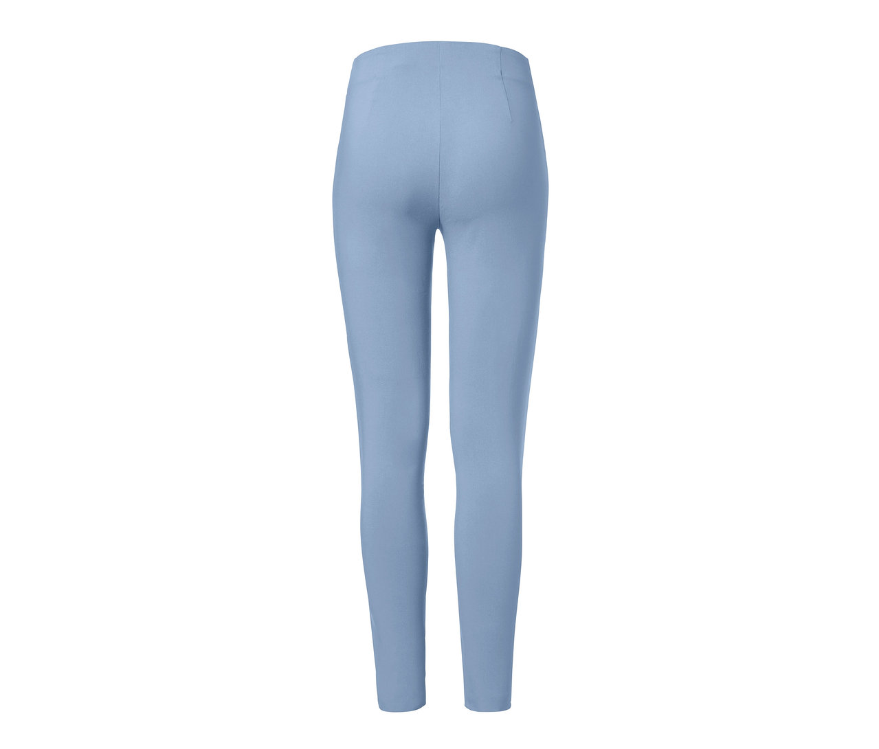 Hellblaue Stretchhose von hinten.