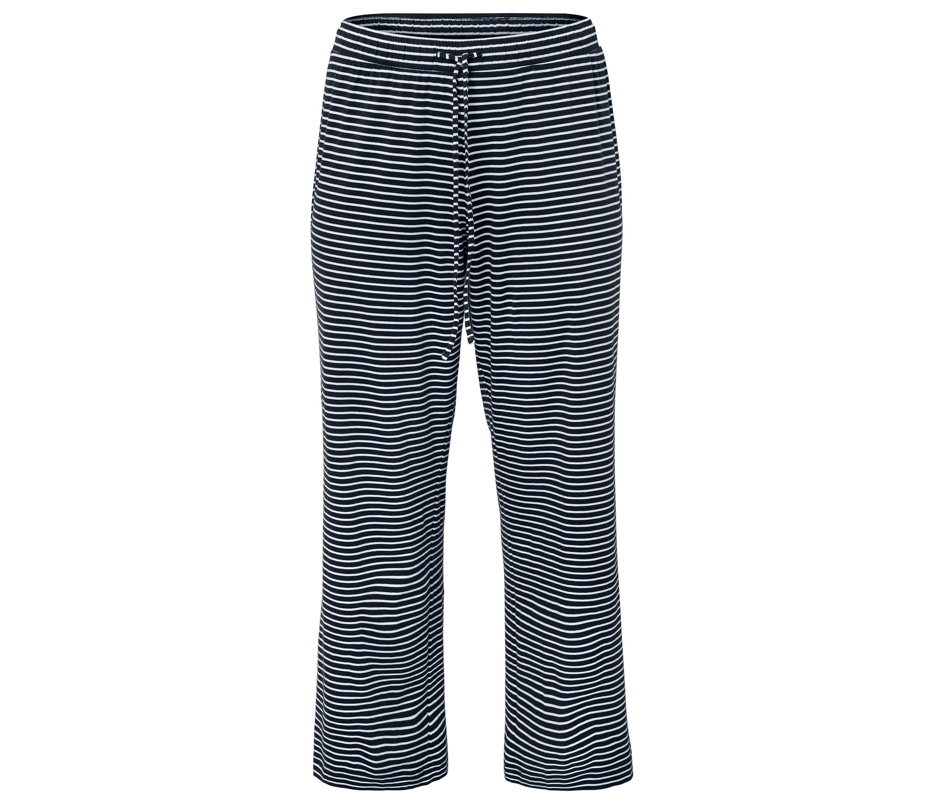 Relaxhose - Damen - Gr. XXL - dunkelblau/gestreift - dunkelblau