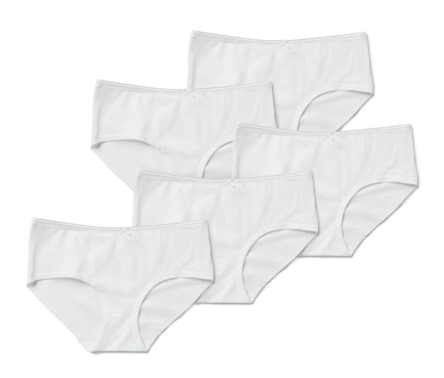 5 Pantys, weiß