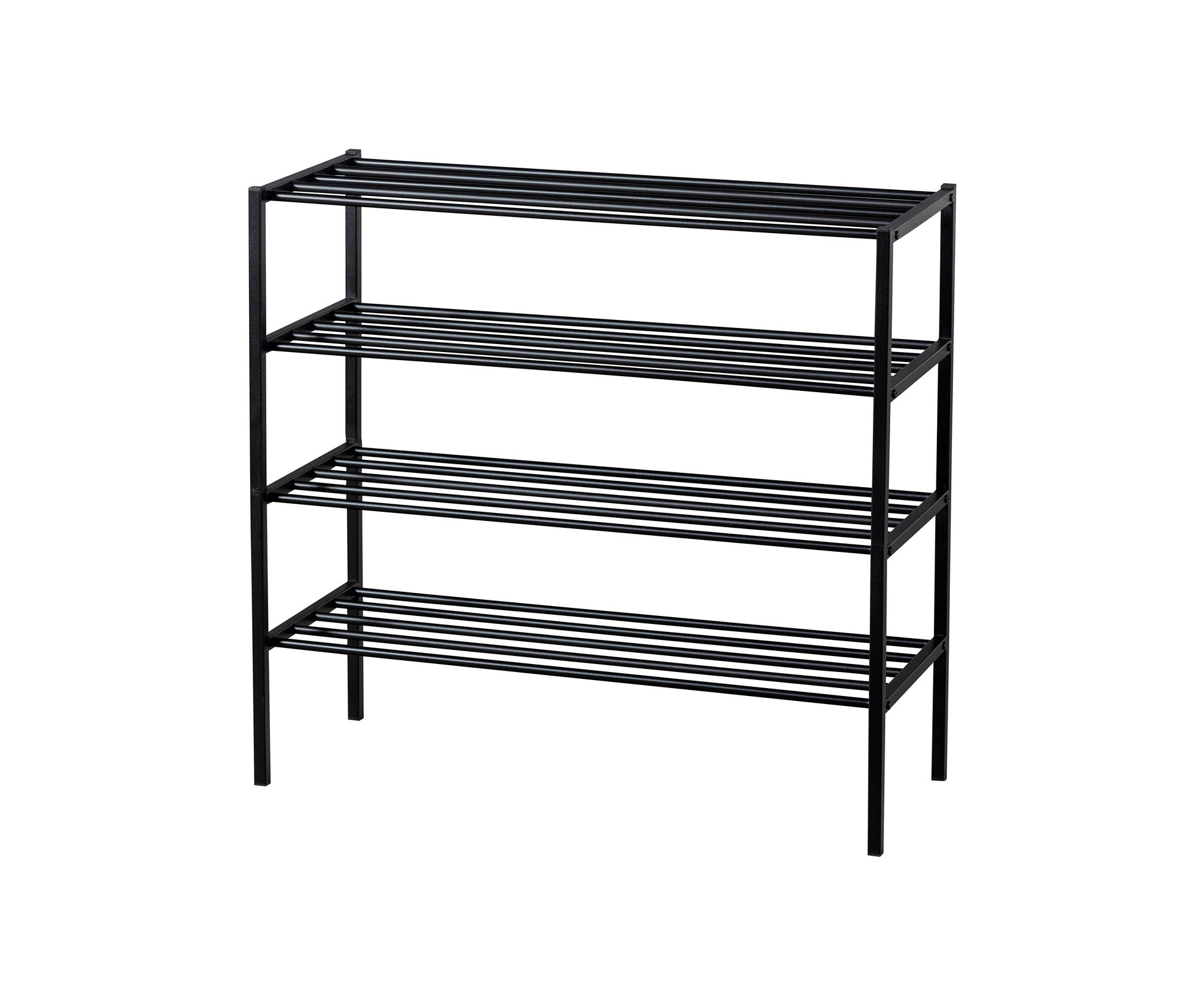 Tchibo Schwarz - Woood Schuhregal »Ferro« - 85X35x80cm