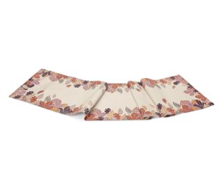 Beige mit mehrfarbigem Print