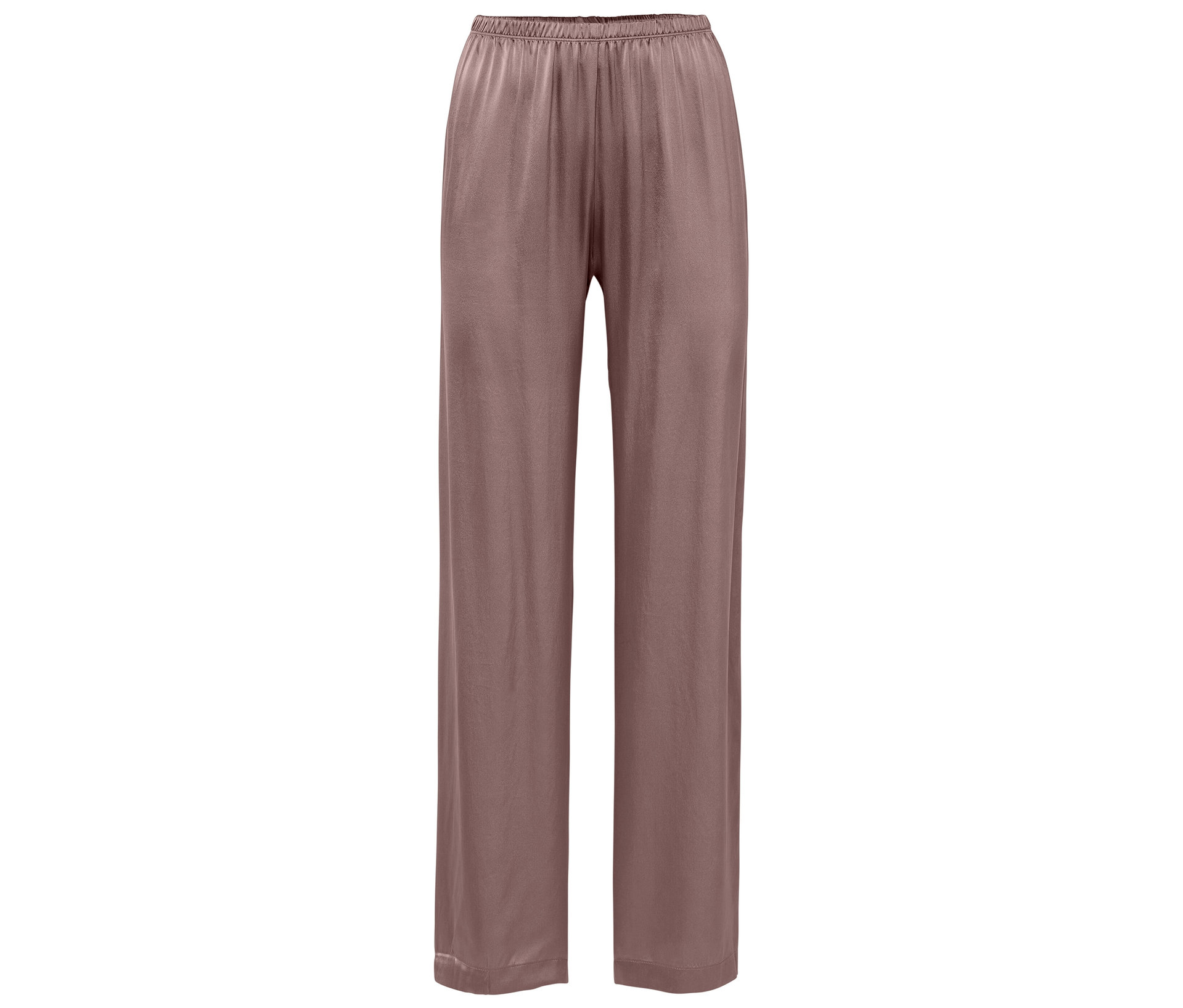 Loungehose aus reiner Seide - Damen - Gr. 36 - braun - braun