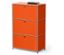 Kommode Metall »CN3« mit 3 Klappenfächern, orange - /img/ggQnz903/64/image.jpeg