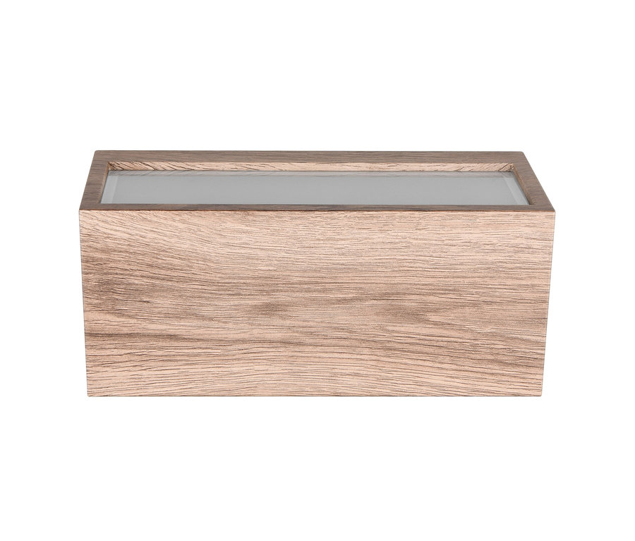 Detail der Trio Outdoor-Wandleuchte »Mayenne«.