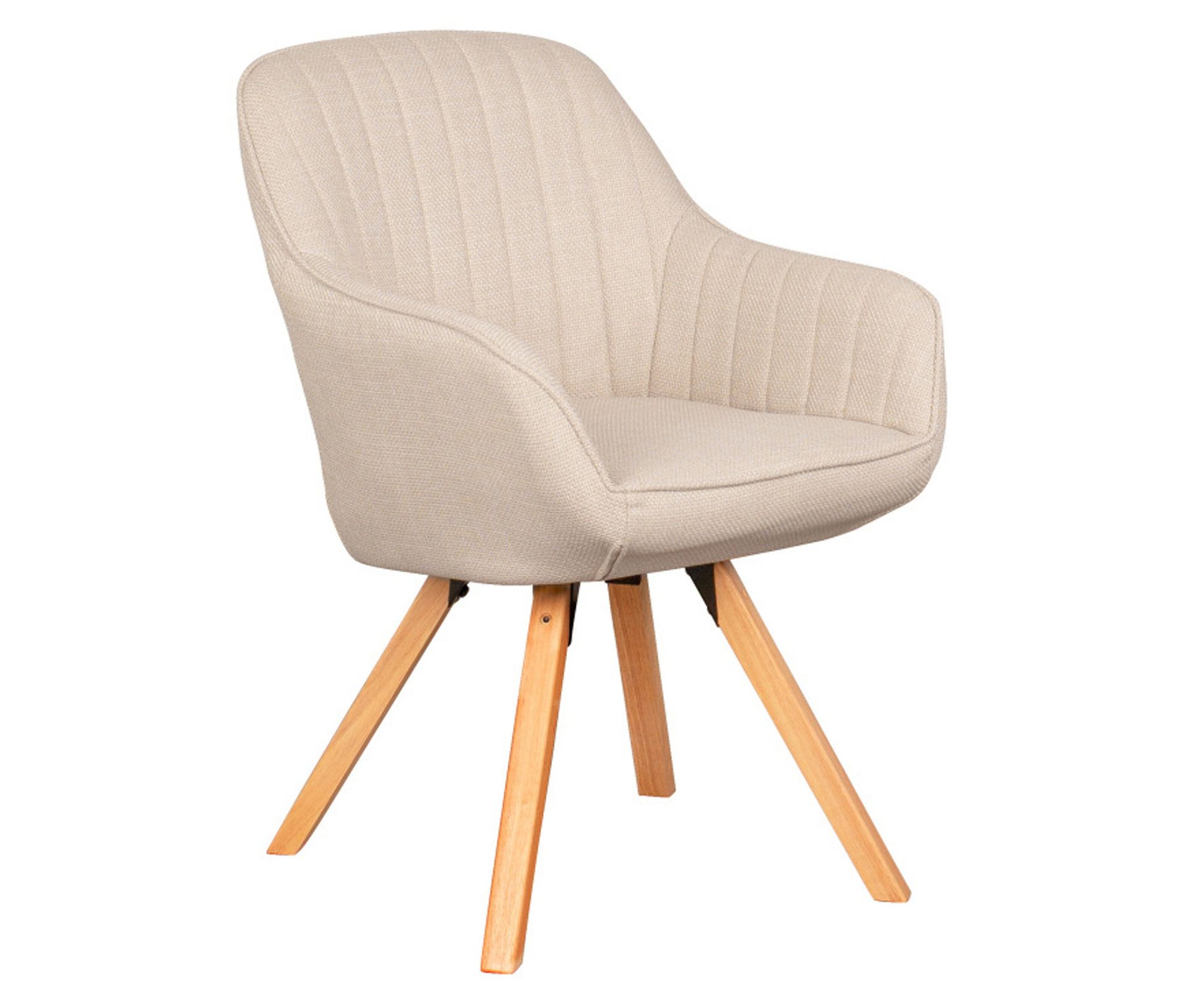 deVries Diningsessel »Matera« - 59x61x84cm - beige -