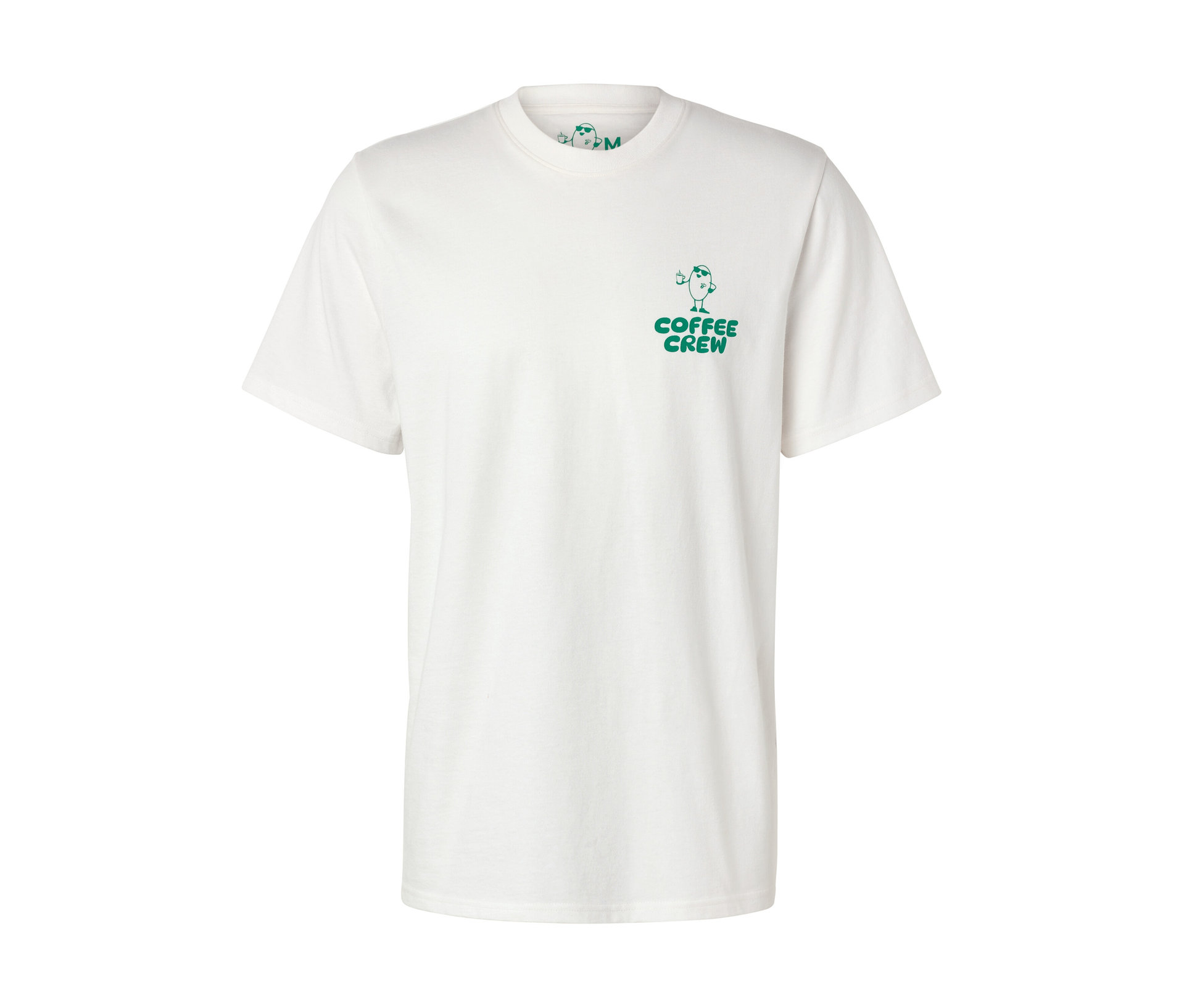 Tchibo - Unisex Coffee Crew T-Shirt - Unisex - Gr. M - grün/print