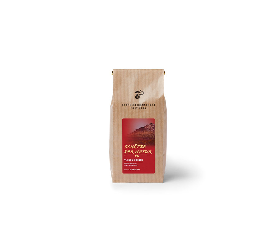 Packung Vulkan-Bohnen - 1 kg ganze Bohne.