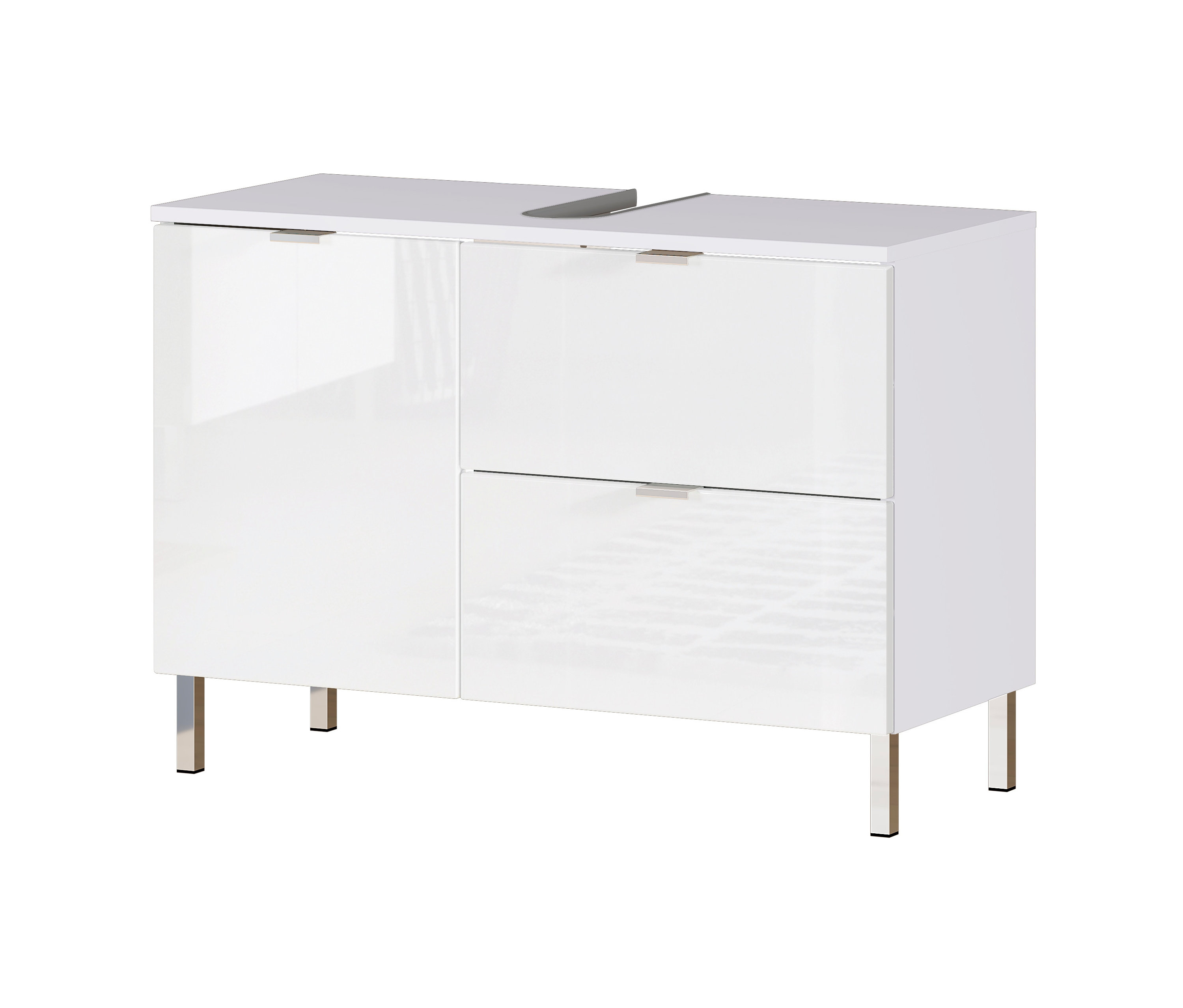 Tchibo - Waschbeckenunterschrank »Mauresa« - 80x34x56cm - chrom - Holz. Tchibo - Waschbeckenunterschrank »Mauresa« - 80x34x56cm - chrom - Holz <![CDATA[Waschbeckenunterschrank »Mauresa«, groß, weiß Farbe: Korpus weiß Front weiß hochglä Unter Waschbecken günstig Kaufen-Tchibo - Waschbeckenunterschrank »Mauresa« - 80x34x56cm - chrom - Holz. Tchibo - Waschbeckenunterschrank »Mauresa« - 80x34x56cm - chrom - Holz <![CDATA[Waschbeckenunterschrank »Mauresa«, groß, weiß Farbe: Korpus weiß Front weiß hochglä