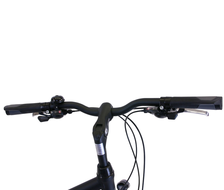 Detailaufnahme des Lenkers vom HAWK Bikes Damen-Trekkingrad »Trekking Lady Premium«.