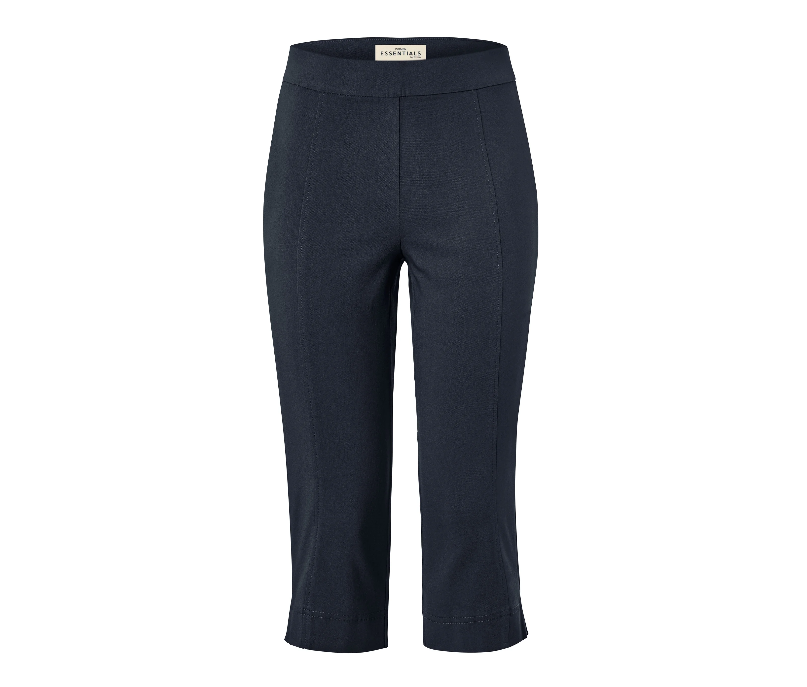 Blau am günstig Kaufen-Tchibo - 3/4-Stretchhose - Damen - Gr. 38 - dunkelblau. Tchibo - 3/4-Stretchhose - Damen - Gr. 38 - dunkelblau <![CDATA[3/4-Stretchhose Farbe: Dunkelblau Material: 74% Viskose (LENZING™ ECOVERO™), 22% Polyamid (recycelt), 4% Elasthan Maße: Innenbeinlänge 