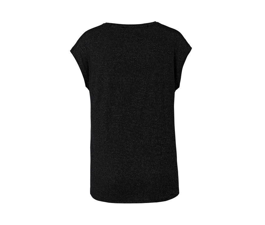 Nahaufnahme eines gestreiften Shirts.