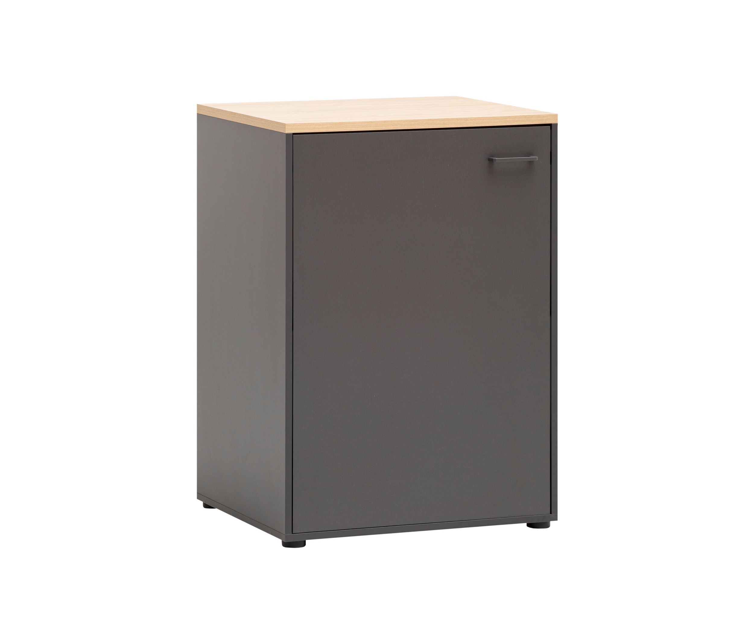 Tchibo - Unterschrank »Solea« - 67x60x96cm - anthrazit - Holz / Metall / Kunststoff