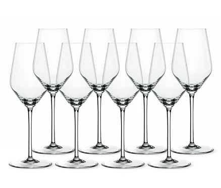 Acht Spiegelau Champagnergläser »Style« im Set.