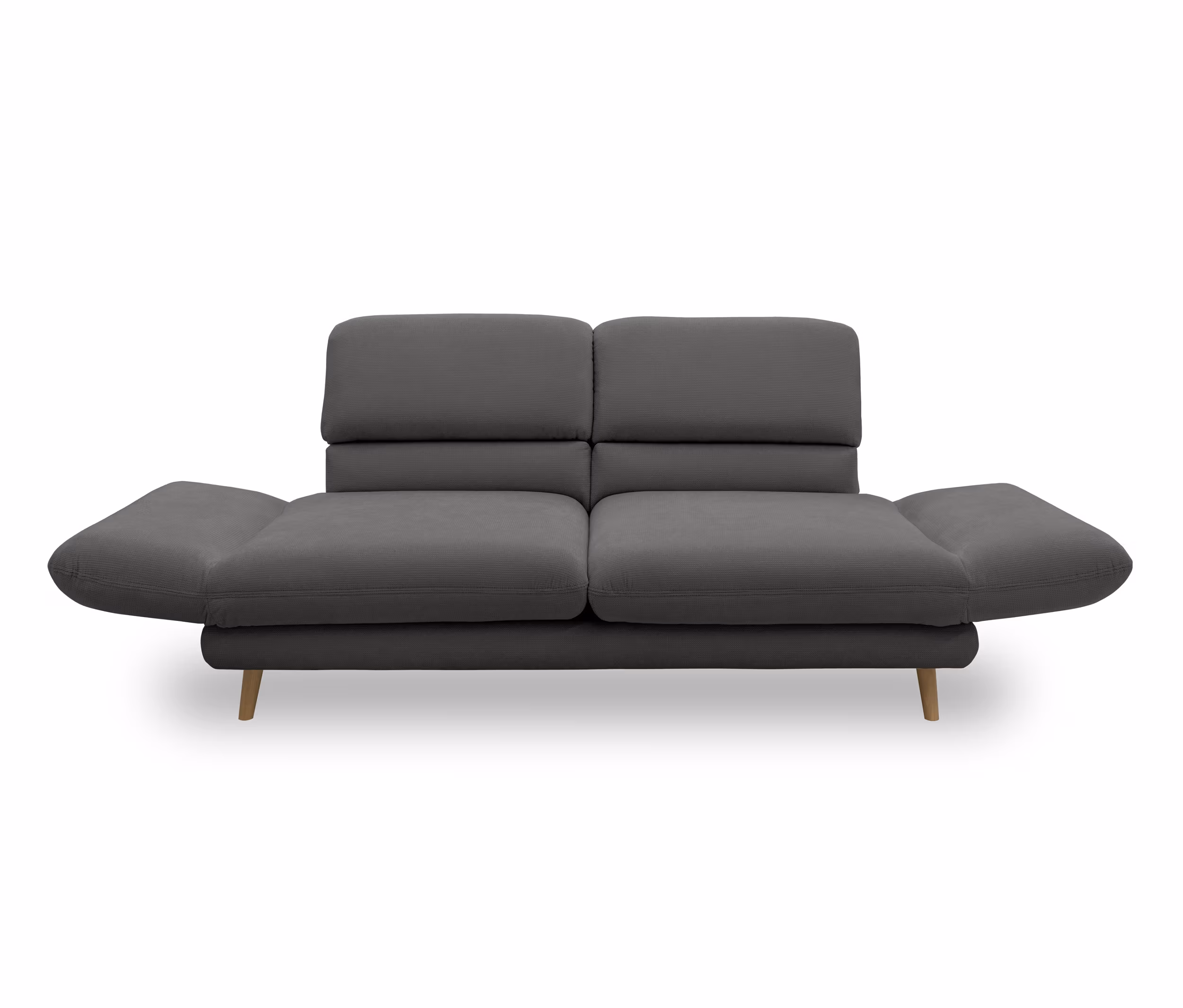 Domo 2-Sitzer »Malaga« - 180x98x92cm - grau -