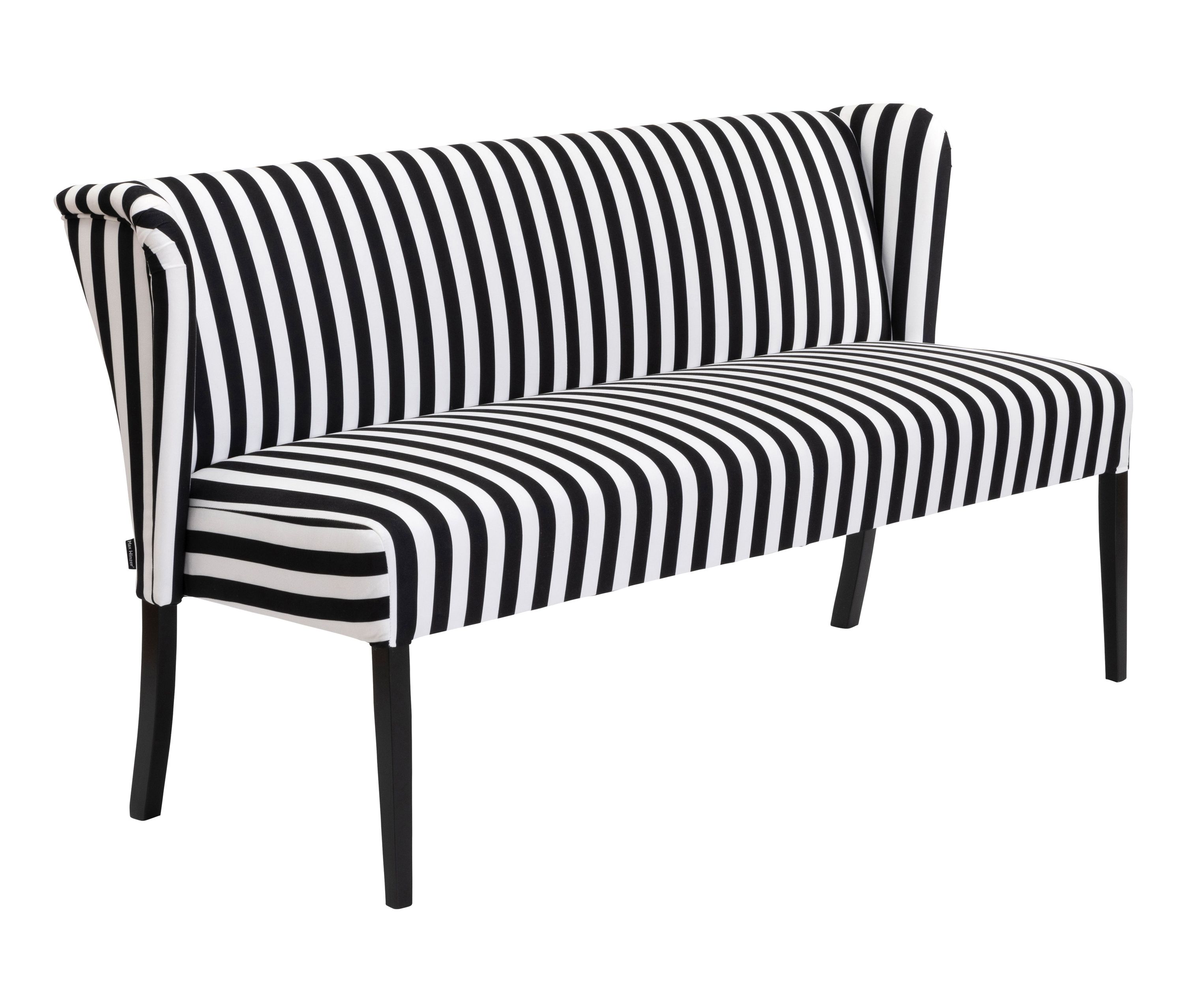 Tchibo - Polsterbank »Hendrick« - 164x64x88cm - schwarz - Polyester / Buchenholz