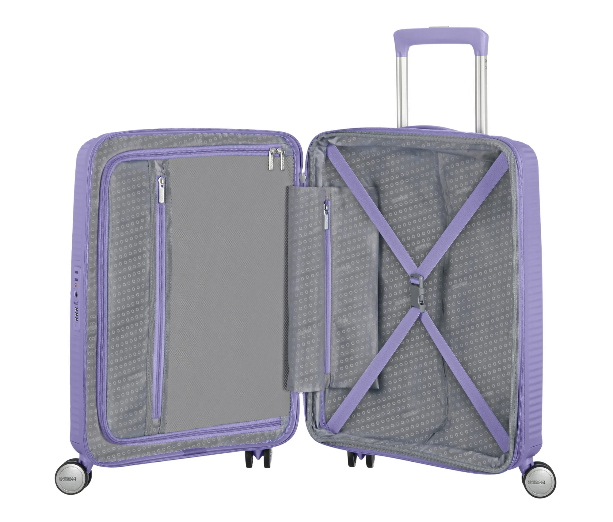 American Tourister SoundBox Handbagage Lavender
