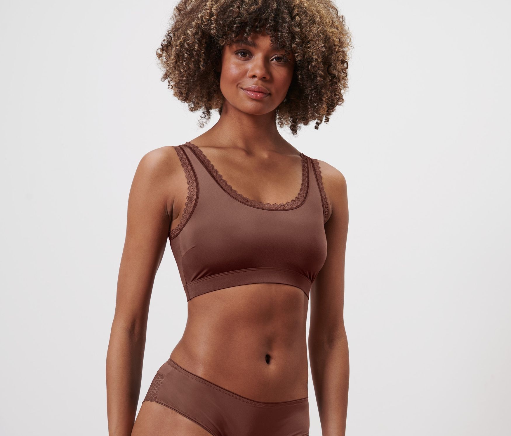 Thumbnail - Tchibo - Bustier - Damen - Gr. S - braun