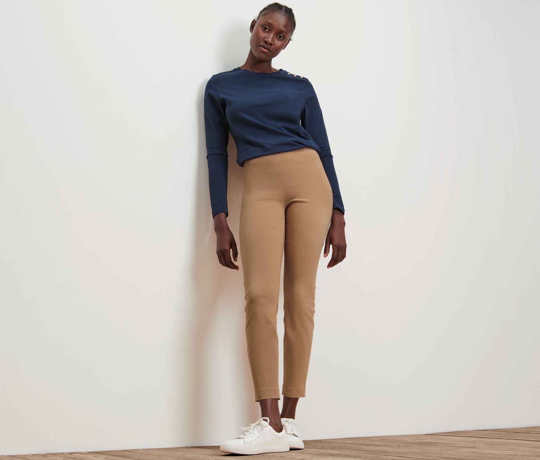Thumbnail - Tchibo - Stretchhose - Damen - Gr. 46 - beige