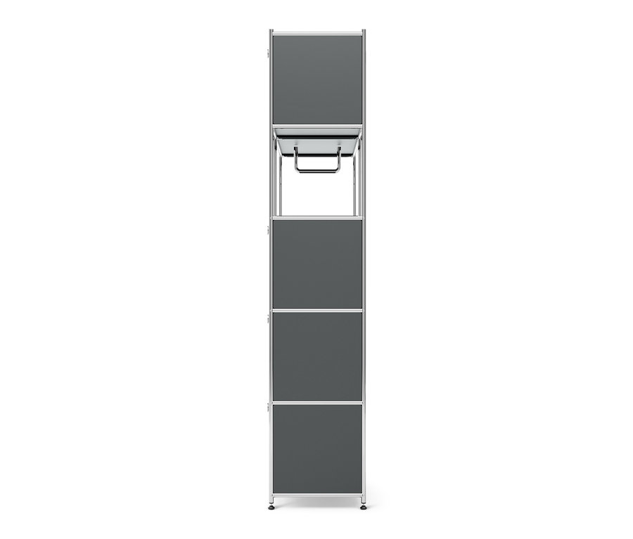Grauer Systemschrank Metall »CN3«.