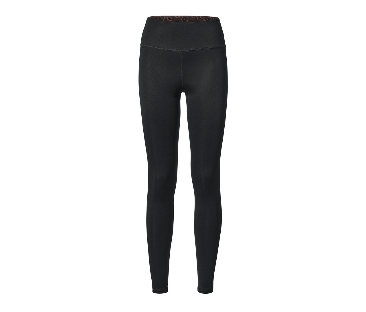 Schwarze Wende-Sporttight.