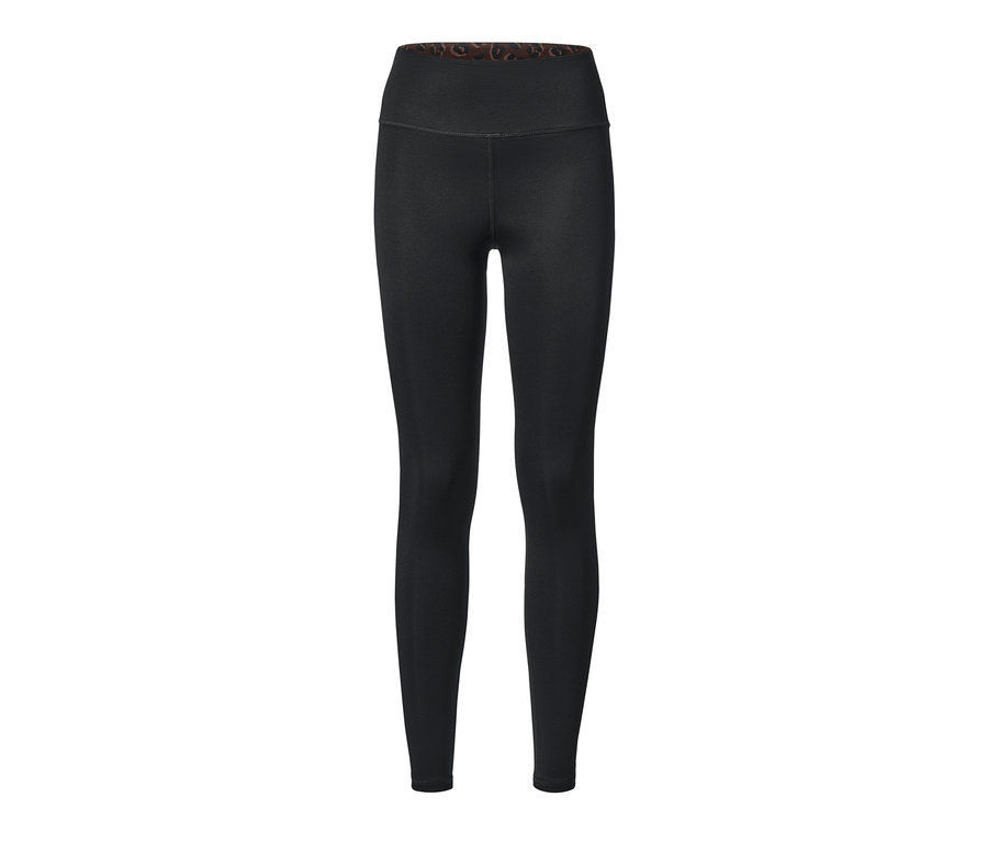 Schwarze Wende-Sporttight.