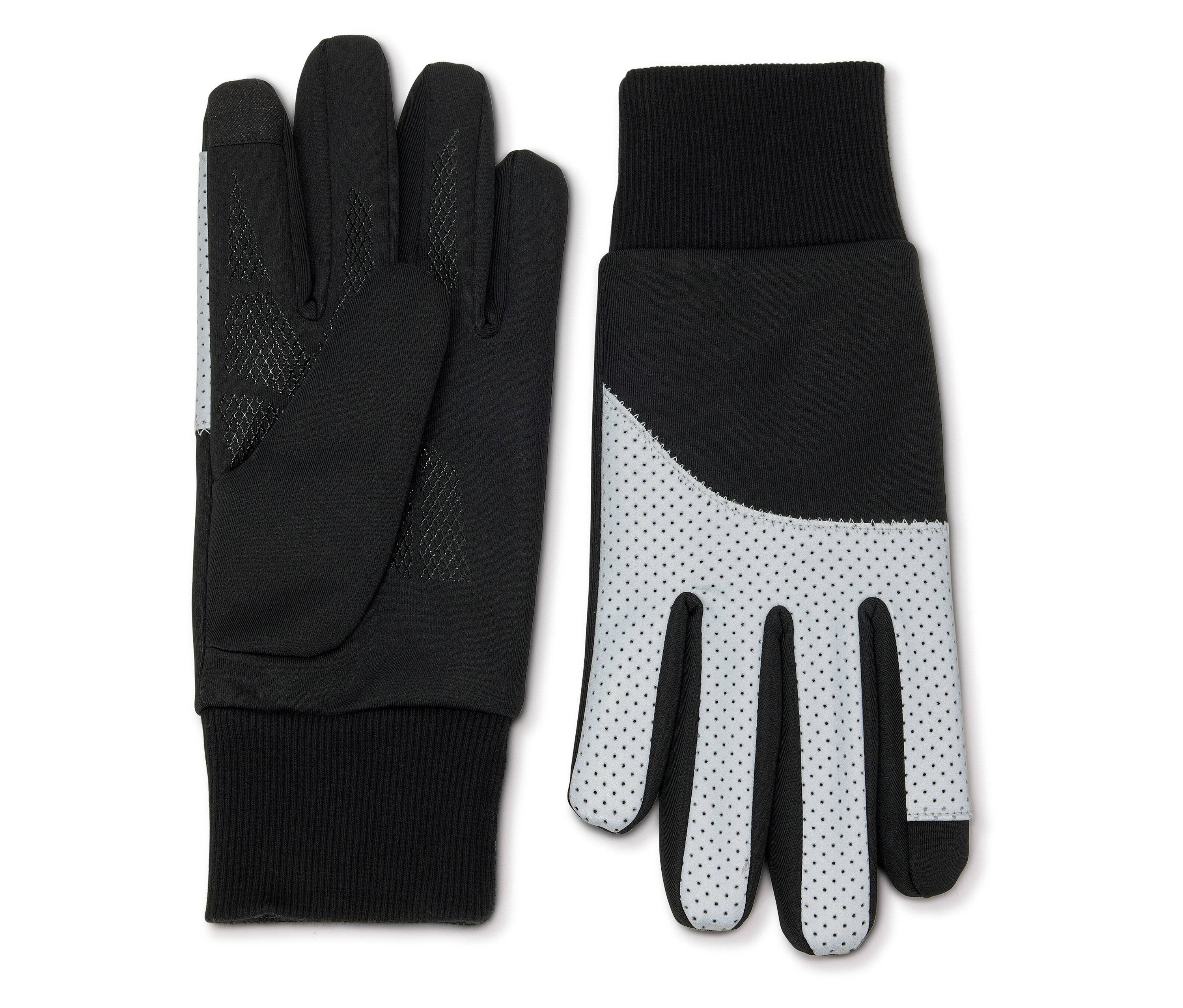 Tchibo - Windprotection-Handschuhe - Unisex - Gr. 6,5 - silber