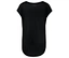 Detail der Rückseite eines schwarzen Dry Active Plus T-Shirts.