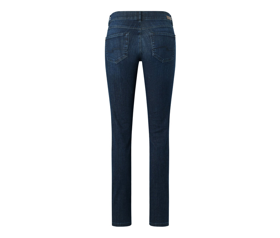 Rückansicht einer Angels Jeans »Cici« Slim Fit, dark blue.