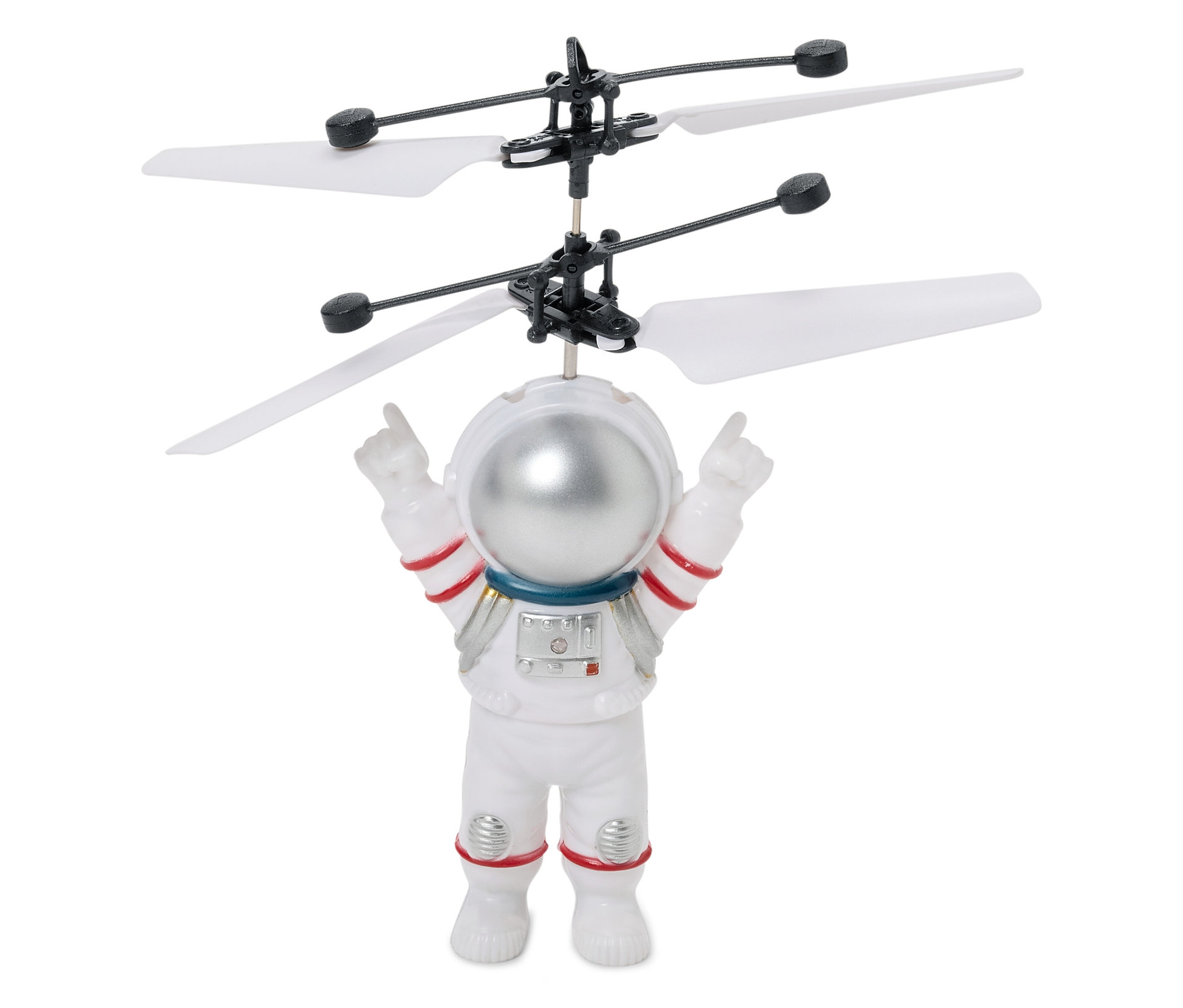 Fliegender Astronaut - weiß - weiß