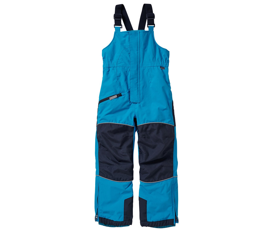 JAKO-O azurblaue Schneelatzhose.