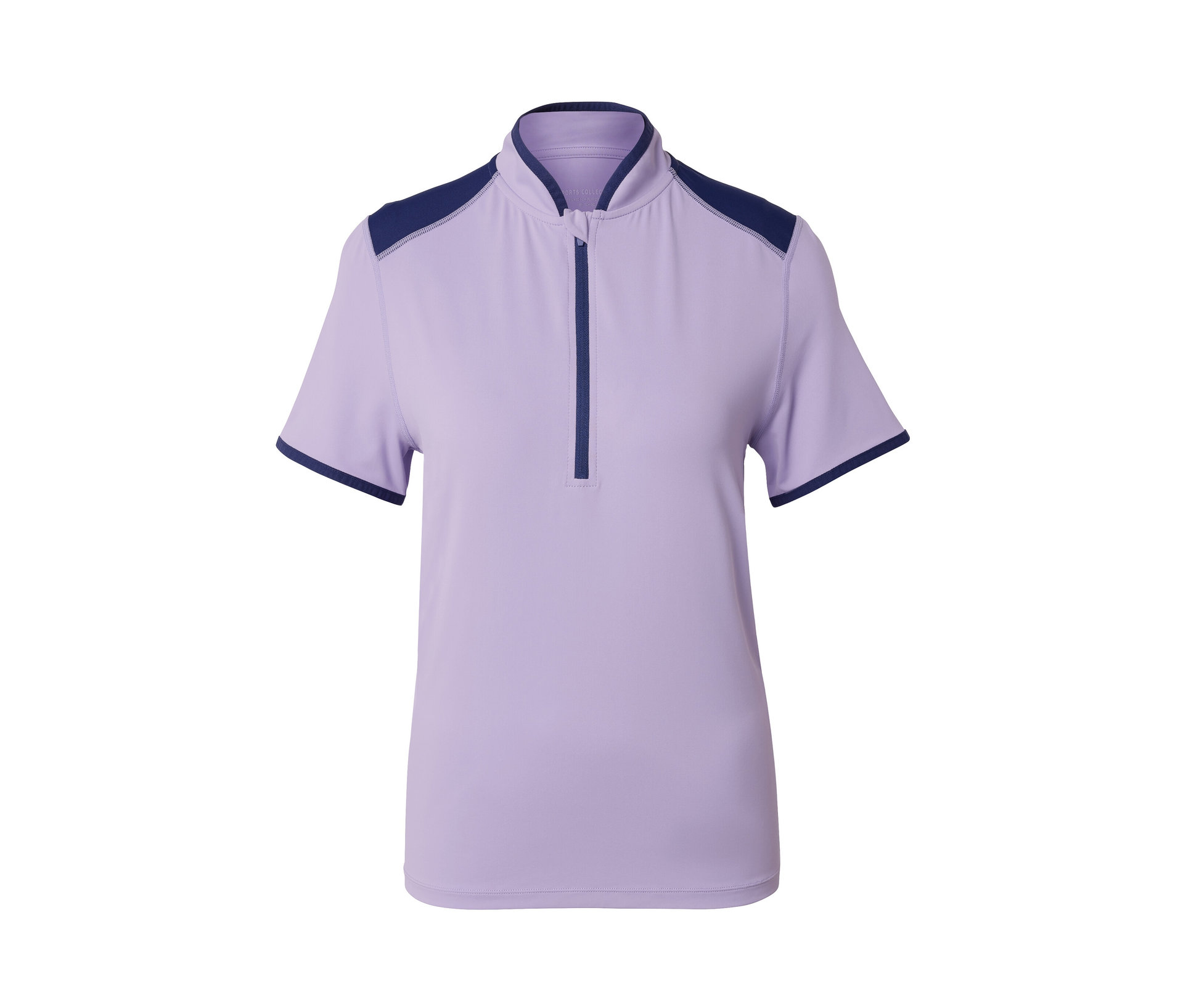 Kurzarm-Rad-Shirt - Damen - Gr. XL - lila - lila