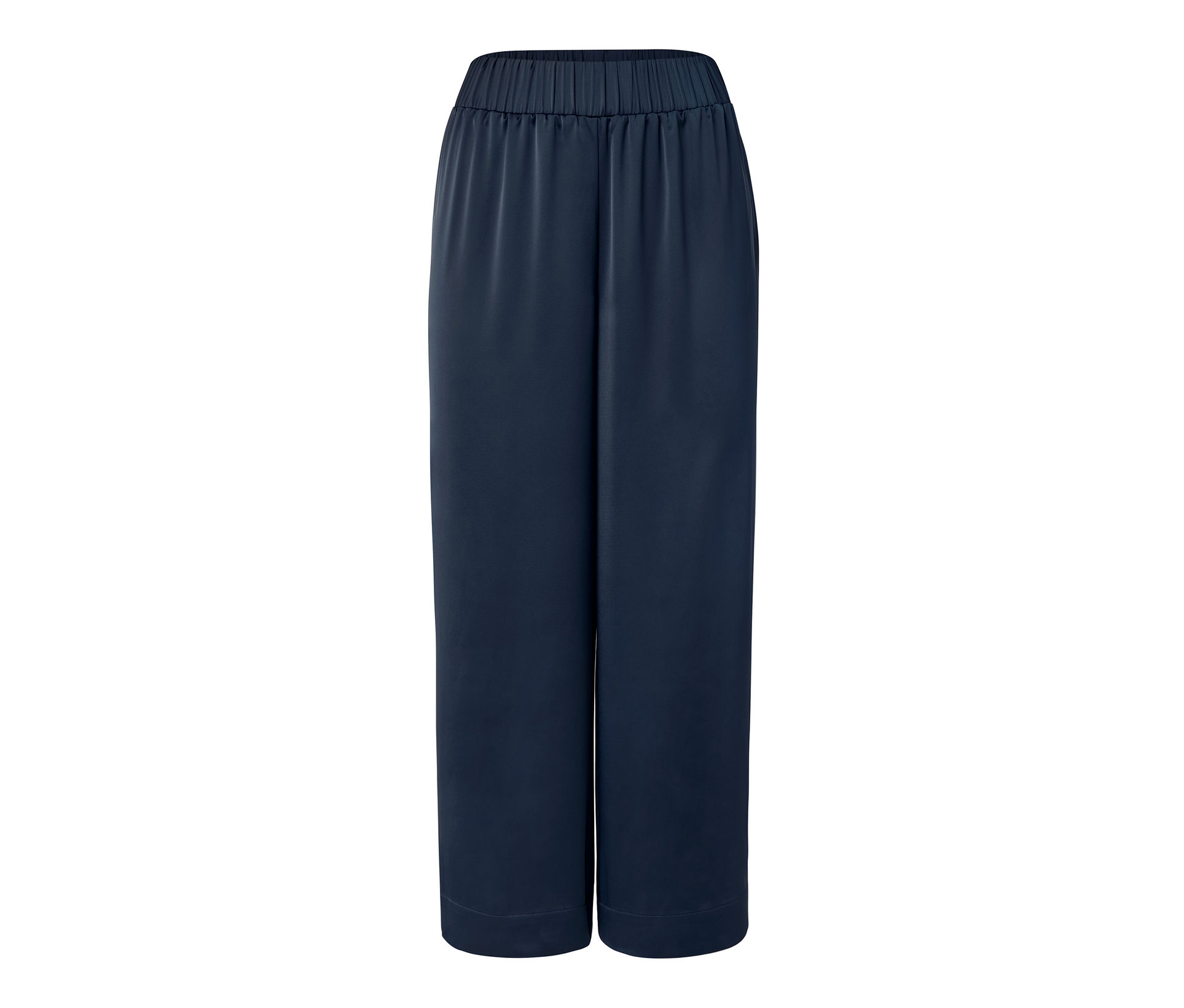 Satinhose - Damen - Gr. 44 - dunkelblau - dunkelblau