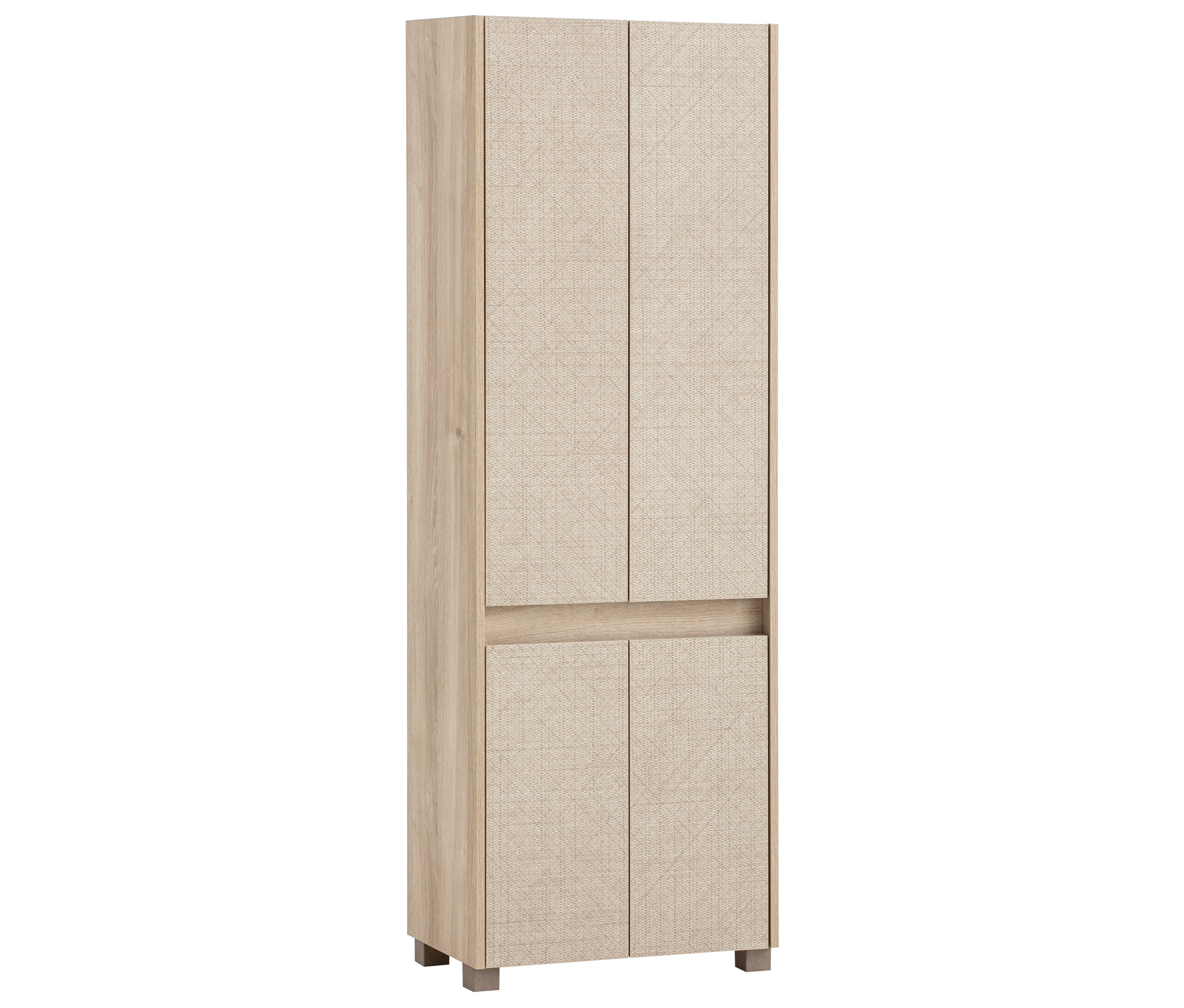 Tchibo - Hochschrank »Sander« - 57x33x164,5cm - grau -