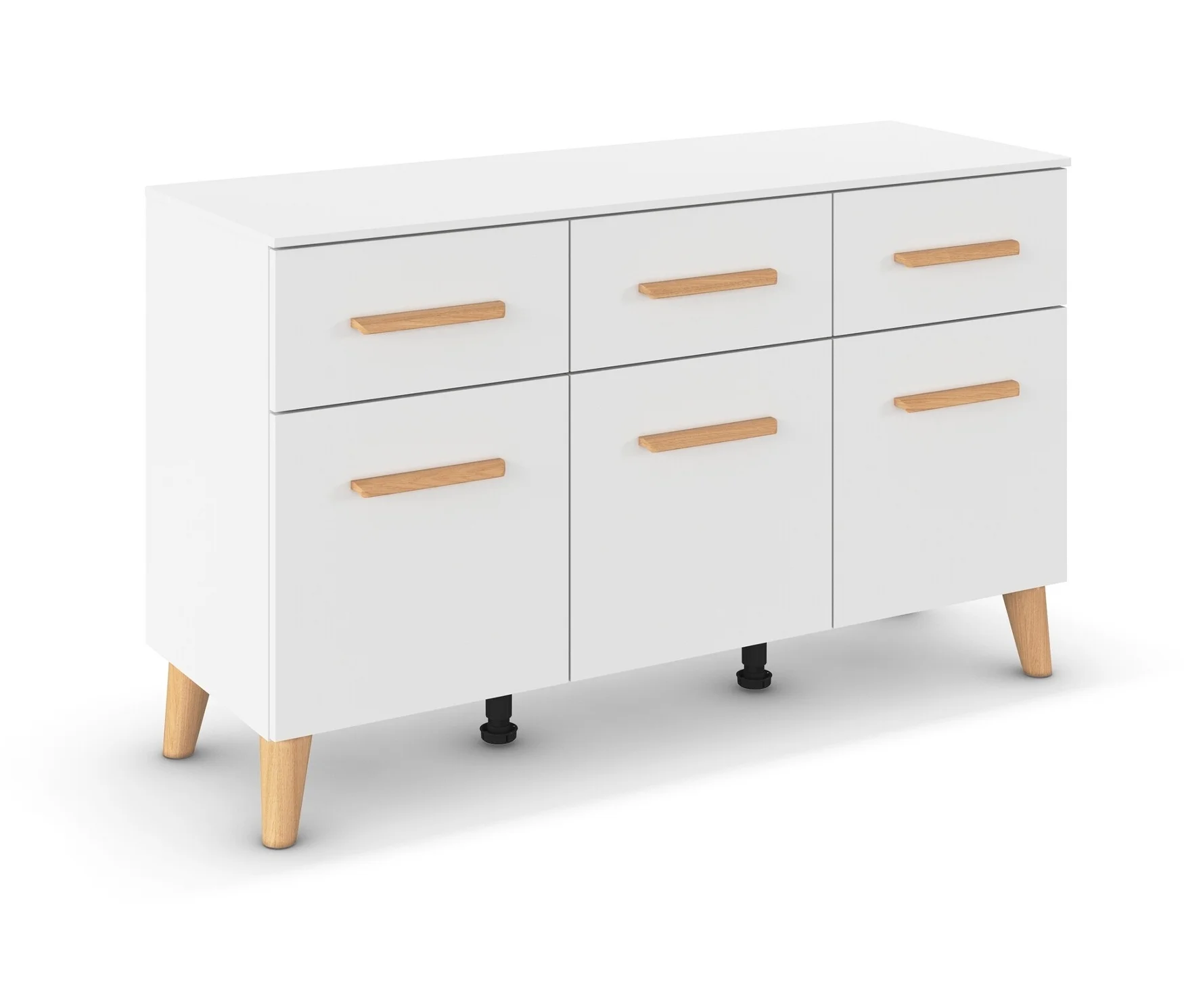 rauch Kommode »Skandi« - 120x42x72cm - weiß -